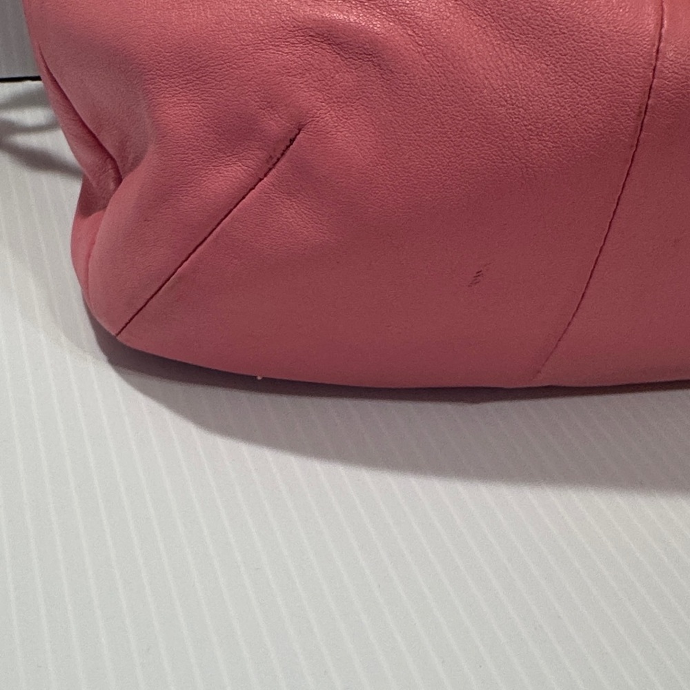 LOW START IN SHOW ONLY Coach Kristen Leather Hobo – Style F22309 – Pink - Picture 11 of 16